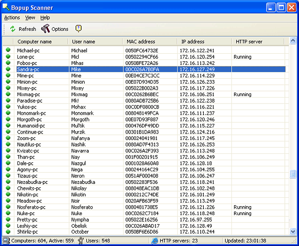 Bopup Scanner v2.1.3 Screenshot